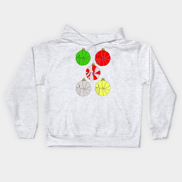 christmas isopod clothing Kids Hoodie by Artbychb